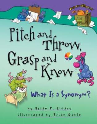 #ad #ad Pitch and Throw Grasp and Know: What Is a Synonym? Words Are VERY GOOD $3.55
