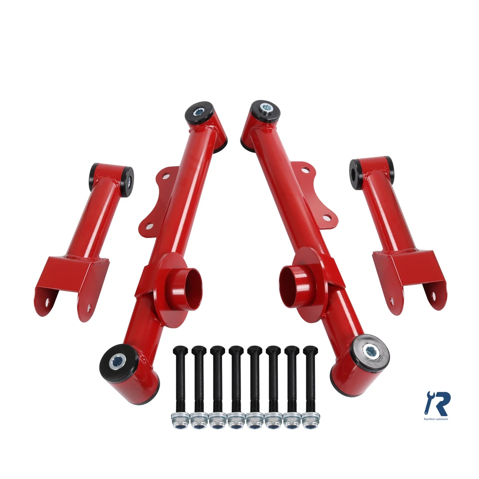 Control Arms w/ Hardware Upper & Lower Tubular Rear for 1979-2004 Ford Mustang - Image 3 of 4