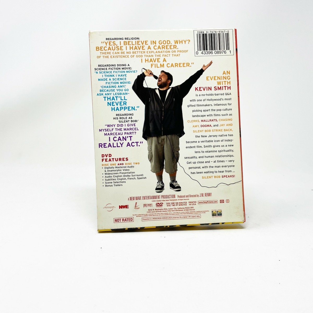 An Evening With Kevin Smith DVD - Silent Bob Speaks - Complete