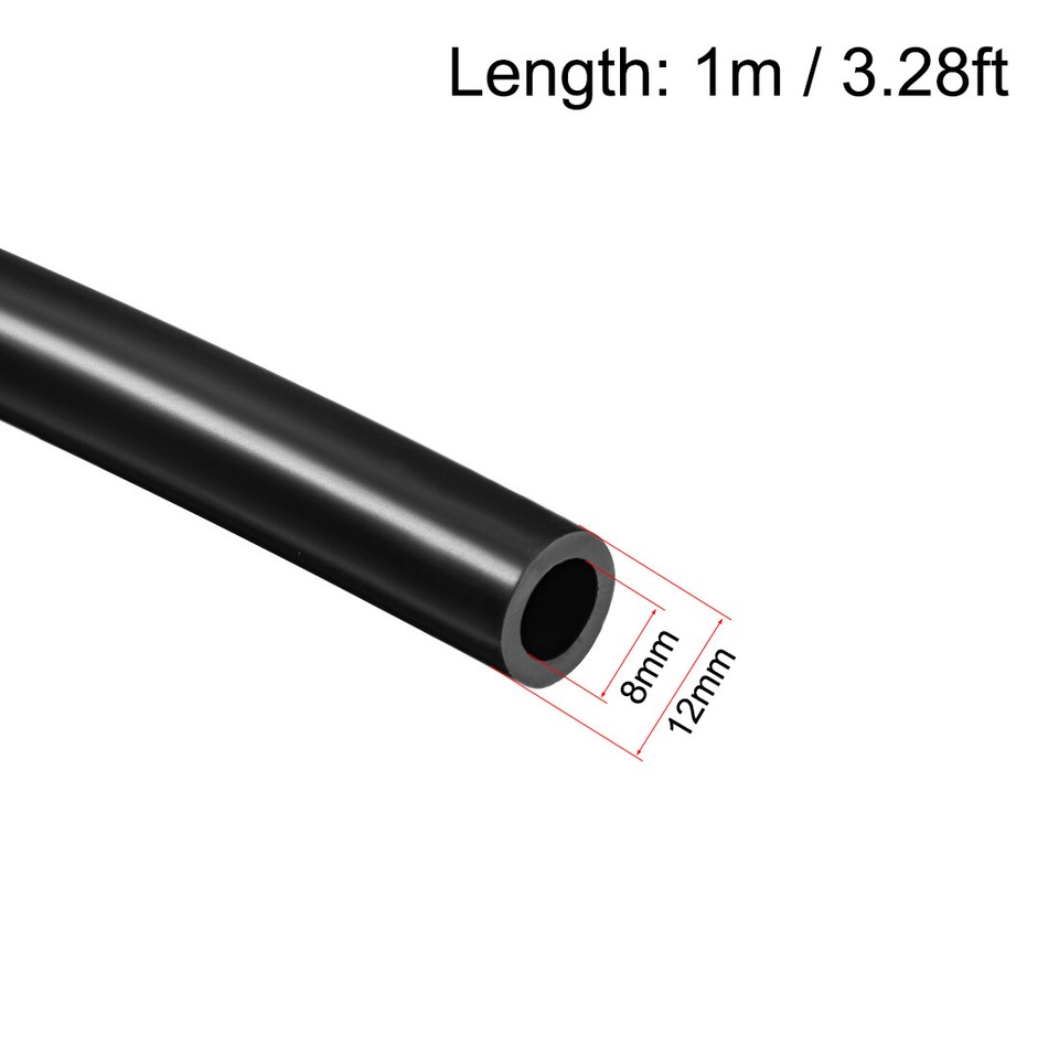 COCHE SILICONA VACÍO Tubería Manguera Línea Azul ID 8mm 4.92 Pies