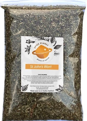 St John's Wort Tea Saint Johns wart Herbal Dried Loose Cut Herb By Spice Planet