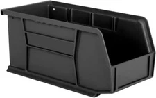 Hudson Exchange 11" x 5-1/2" x 5" Plastic Stackable Storage and Hanging Bin
