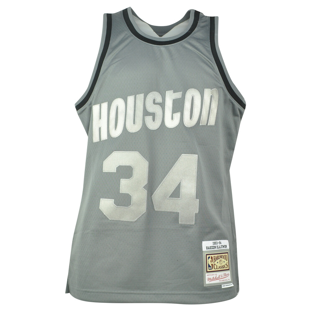 NBA Houston Rockets Hakeem Olajuwon #34 93-94 Metal Jersey