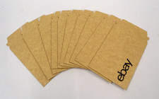 10 Ct. Ebay Logo Branded 5" x 7" Paperboard Rigid Cardboard Mailers NOT Padded 