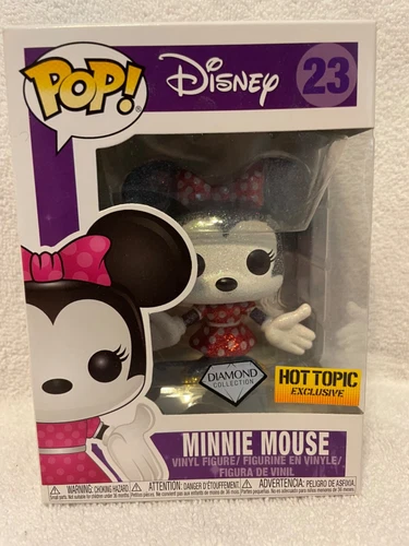 Funko Pop! Vinyl: Disney - Minnie Mouse Diamond Collection - Hot Topic Exclusive