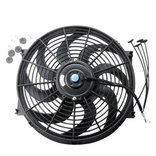 14" inch Universal Racing Electric Radiator Engine Cooling Fan With Fan Kits