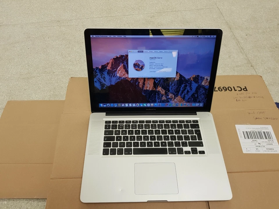 Apple MacBook Pro 15" 2011 · i7 · 8GB · 250GB, photo 1 of 5