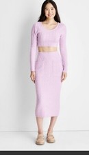 Future Collective Lavender Color SKIRT Size Xl