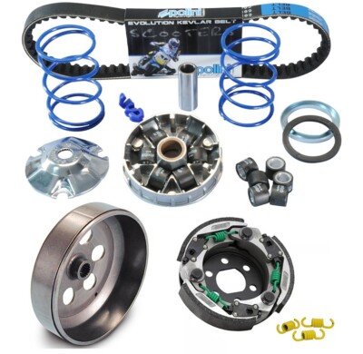 POLINI VARIATOR KIT + BELT + CLUTCH BELL FOR RACE GILERA STALKER 50