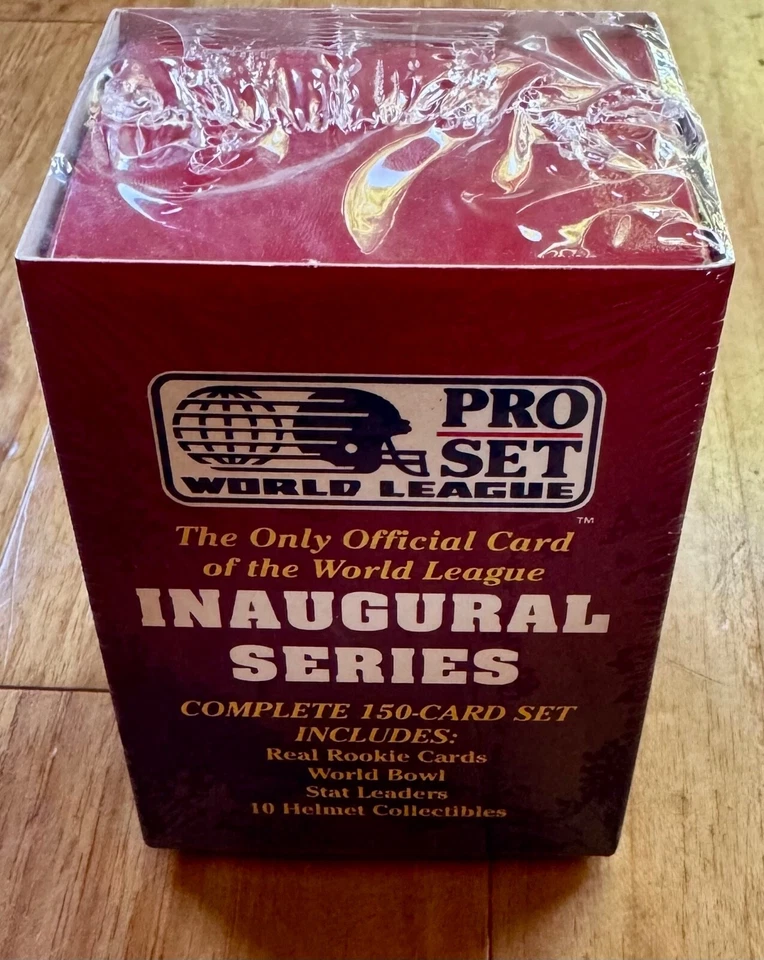 New 1991 PRO SET World League Football 150 Card Complete Set wlaf xfl usfl nfl - Image 3 of 3