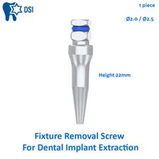 Dental Surg Fixture Extraction DSI Fixture Removal Screw Ø2.0 / Ø2.5