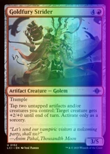 MTG Goldfury Strider (152/535) The Lost Caverns of Ixalan LP FOIL