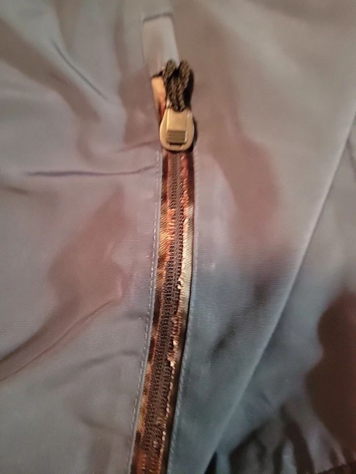 Chaqueta de montar ligera Harley Davidson azul verde Cruiser con capucha talla XXL Foto 4 de 4