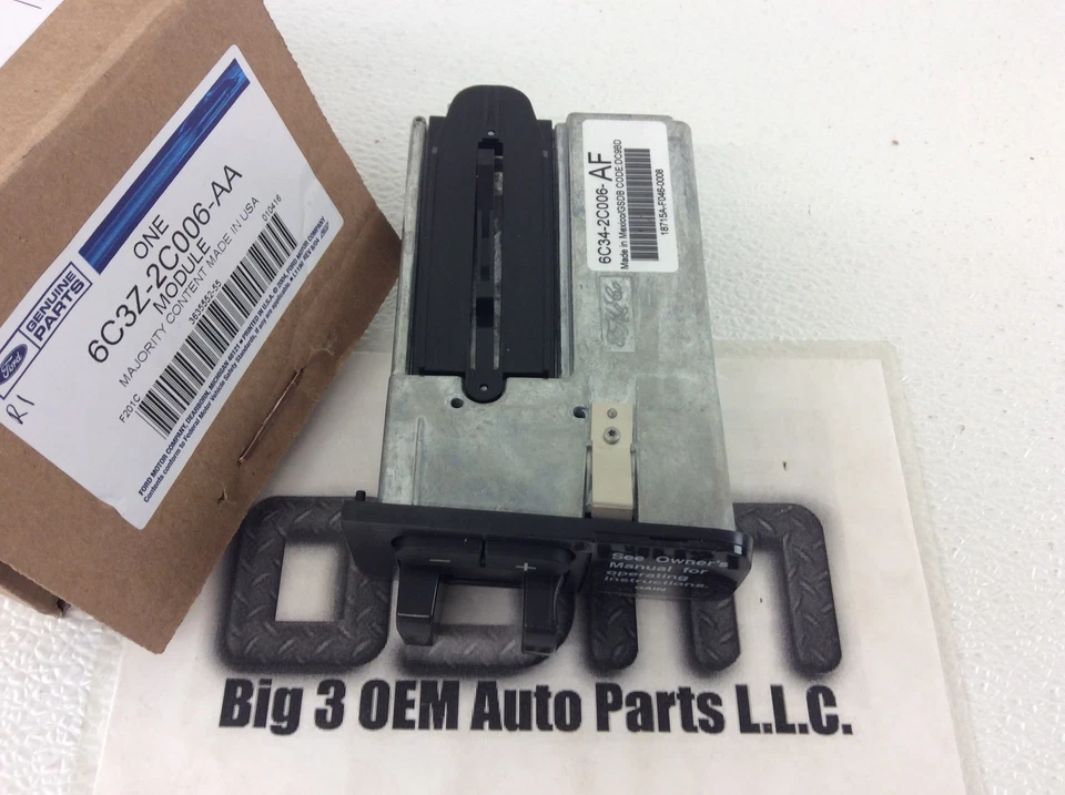 05-07 Ford F250 F350 Super Duty Dash Trailer Brake Controller Module Switch OEM - Image 2 of 3