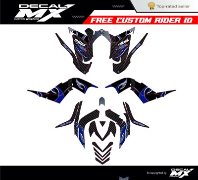 Fits Yamaha Raptor 700R/700 Graphics Kit 2006-2007-2008-2009-2010-2011-2012 race
