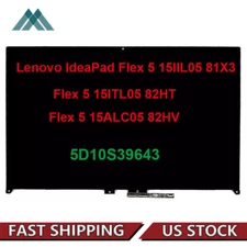 LCD Touch Screen Assembly for Lenovo IdeaPad Flex 5-15ITL05 5-15IIL05 82HT 81X3