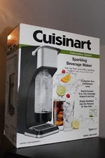 Cuisinart Sparkling Beverage Maker SMS-201BK Carbonation System NEW Soda NO CO2