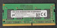 DELL MICRON 4GB SO-DIMM PC4 2400 DDR4 - NOTEBOOK / LAPTOP / AIO : MEMORY - RAM