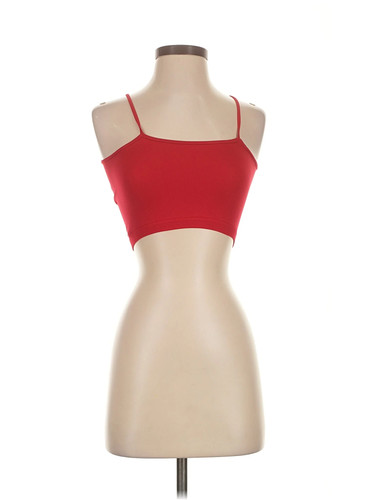 Suzette Women Red Tank Top S