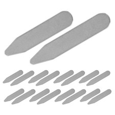 20PCS Shirt Collar Support Stays - Stainless Steel Stay for Dress Shirt Men