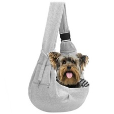 Adjustable Dog Carrier Sling - Hand-Free Dog Carriers for Small Dogs and Cats...