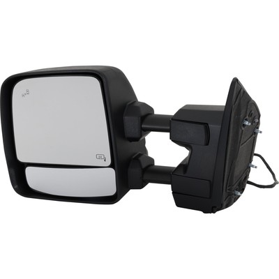 Left Mirror For 2017-2019 Nissan Titan Textured with Memory and Puddle Light