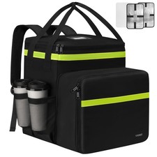 Food Delivery Backpack with 7 Cup Holders, Extra Large Insulated Delivery Bag...
