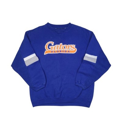 Vintage Florida Gators Embroidered Script Sweatshirt Heavyweight Size Large Y2K