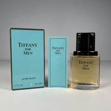 Tiffany for Men After Shave Splash 50 ml 1.7 oz Rare New In Box
