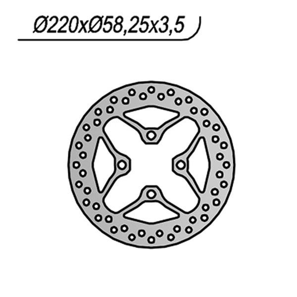 Bremsscheibe NG 1219 Honda Nsc Vision 50/110 4T - Pcx Esp 125-image