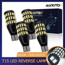AUXITO 6000LM 921 T15 912 LED Back up Lights Reverse Super 6000K White Bright X4