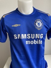 Umbro Chelsea Centenary Home Shirt 2005/06 Medium  Boys BNWT