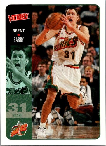 2000 Upper Deck Victory Brent Barry #193 card