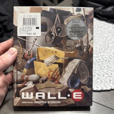 Wall-E (Criterion Collection) (Ultra HD, 2008) BRAND NEW SEALED 4K