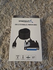 USB 2.0 to DB25 IEEE-1284 Parallel Printer Cable Sabrent CB-1284