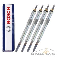 4x BOSCH GLÜHKERZE FÜR FIAT SCUDO ULYSSE 2.0 JTD FORD FOCUS 2 C-MAX 2.0 TDCi