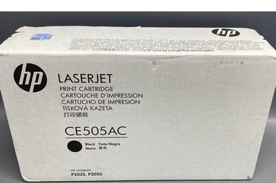 HP Laser Jet Print Cartridge Black FACTORY Sealed CE505AC