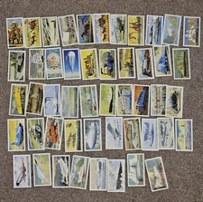 Vintage Brooke Bond Transport Through the Ages Complete Set 50/50 Cards
