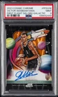 2023 TOPPS COSMIC CHROME FIRST FLIGHT SIGNATURES VICTOR WEMBANYAMA RC /25 PSA 9