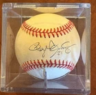 Roger Clemens Signed Baseball 1998 SkyBox Dugout Axcess Redemption Auto Blue Jay