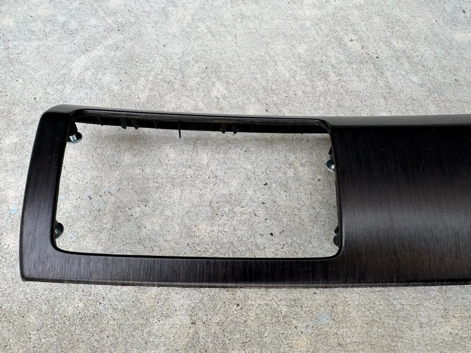 2013-15 Honda Accord Dark Wood Grain Dash Dashboard Vent Trim - Image 2 of 4