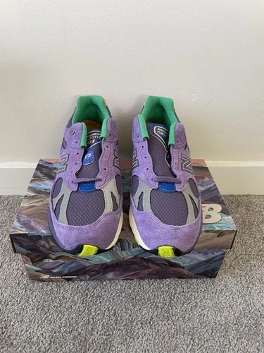 Salehe Bembury x New Balance 991v2 "Farbenpalette" Herren US Größe 9