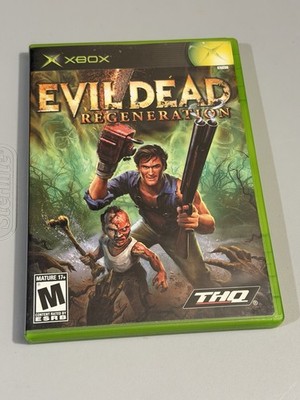 Evil Dead Regeneration for Xbox Original CIB Complete Survival Horror