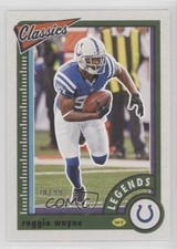 2022 Panini Classics Legends Red Back 28/99 Reggie Wayne #127 j3c