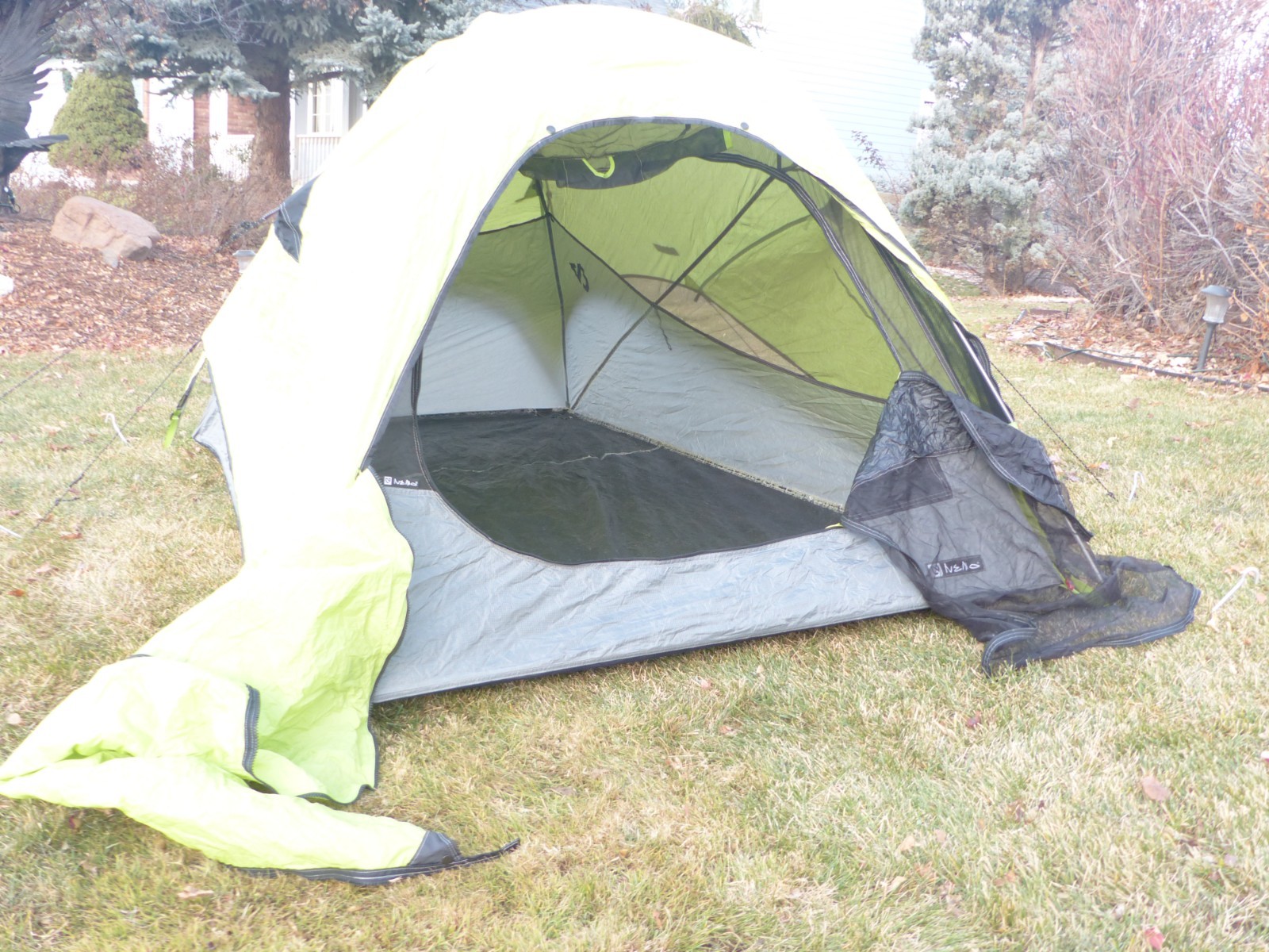 Nemo Espri LE 2 3-Season 2-Person Lightweight Hiking Camping Tent Green READ!