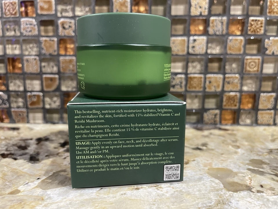 KAT BURKI Vitamin C Intensive Face Cream NEW In Box BRIGHTEN 1oz Retail $80 - Image 4 of 4