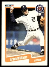 1990 Fleer Frank Williams Detroit Tigers #620