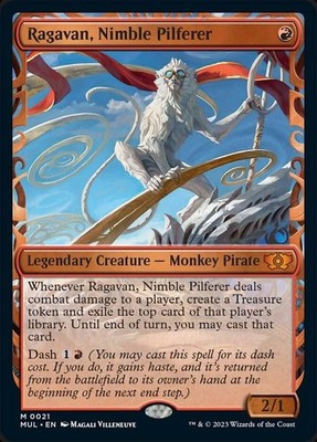 Ragavan, Nimble Pilferer [Multiverse Legends] Foil Near Mint