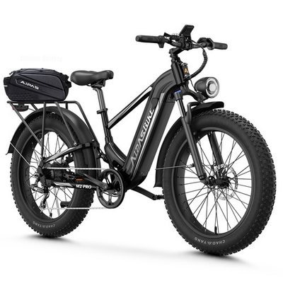 #ad #ad Peak 1800W Electric Off Road Bike 26 Inch Full Suspension E Bike 48V 17.5Ah $1018.00