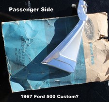 1969 Ford Xl Ltd Galaxie 500 Fastback Right Side Trunk Panel Corner Trim Molding